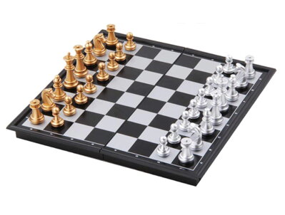 Magnetické šachy 32x32cm 2. jakost