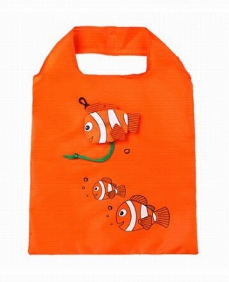 Nákupní taška Tropical fish oranžová
