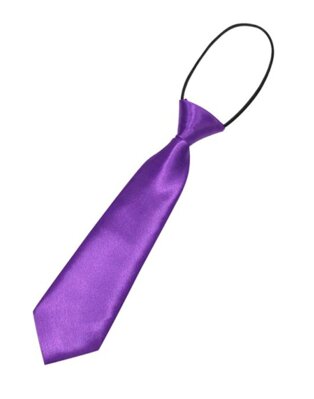 Dětská kravata 72069 tmavě fialová