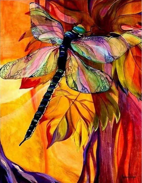 Diamantový obrázek Šídlo