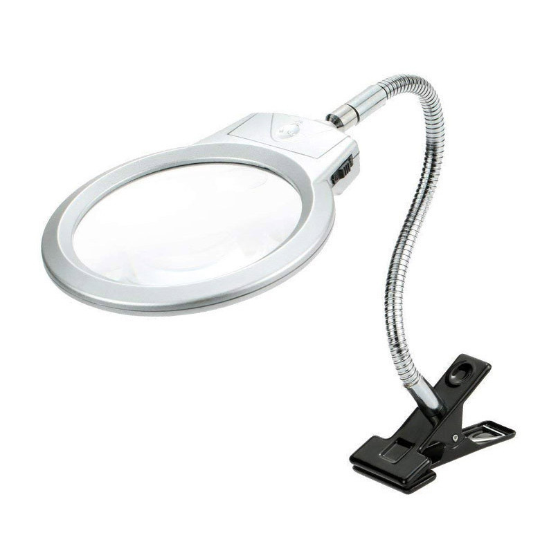 Amparo Miranda® Lupa s LED osvětlením a klipem M509