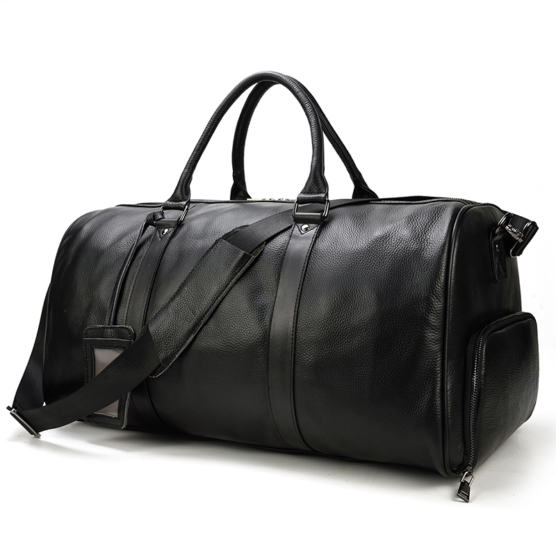 Amparo Miranda® Kožená cestovní taška AM423 černá