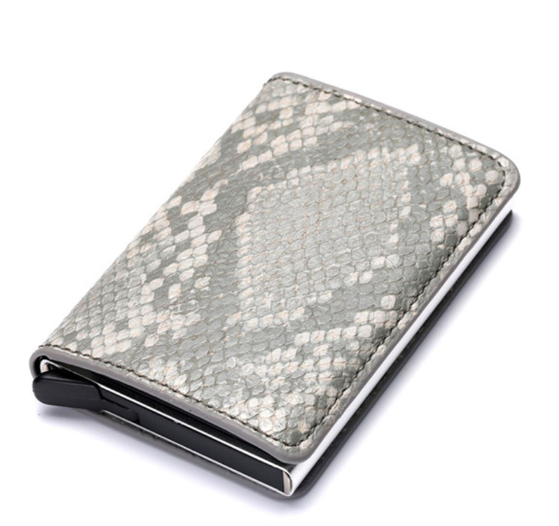 Pouzdro na karty a bankovky Cardslide Gray X-12G