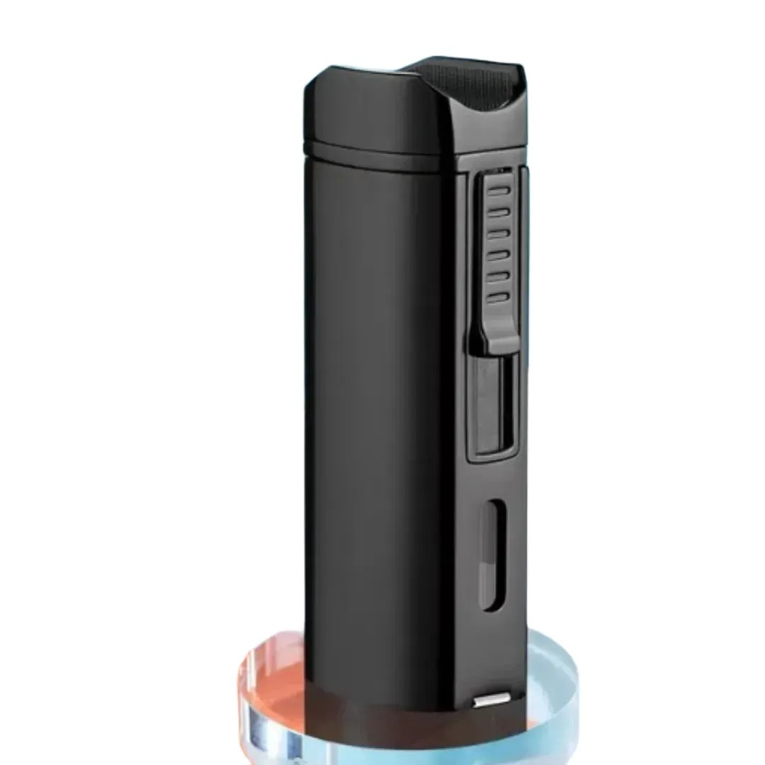 Amparo Miranda® Doutníkový zapalovač s ořezávačem DZ13, Barva zapalovače černý