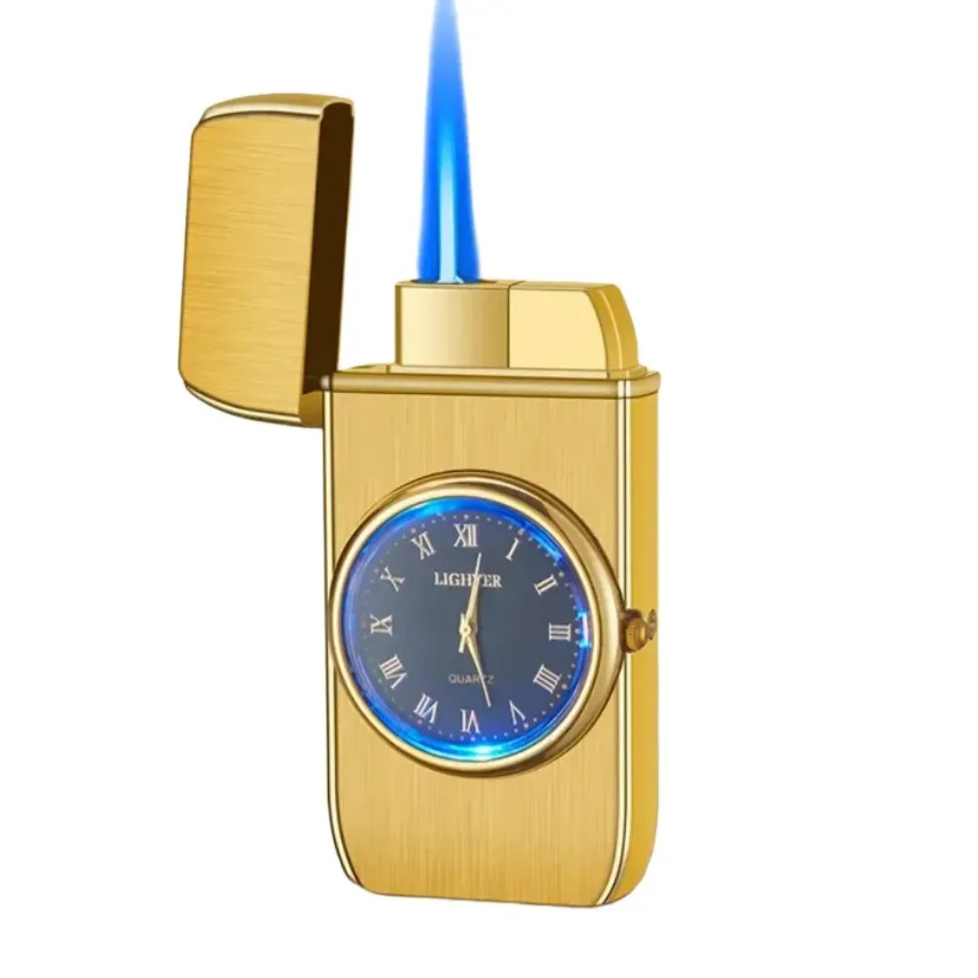 Amparo Miranda® Plynový zapalovač Blue Watch WZ16, Barva zapalovače zlatý