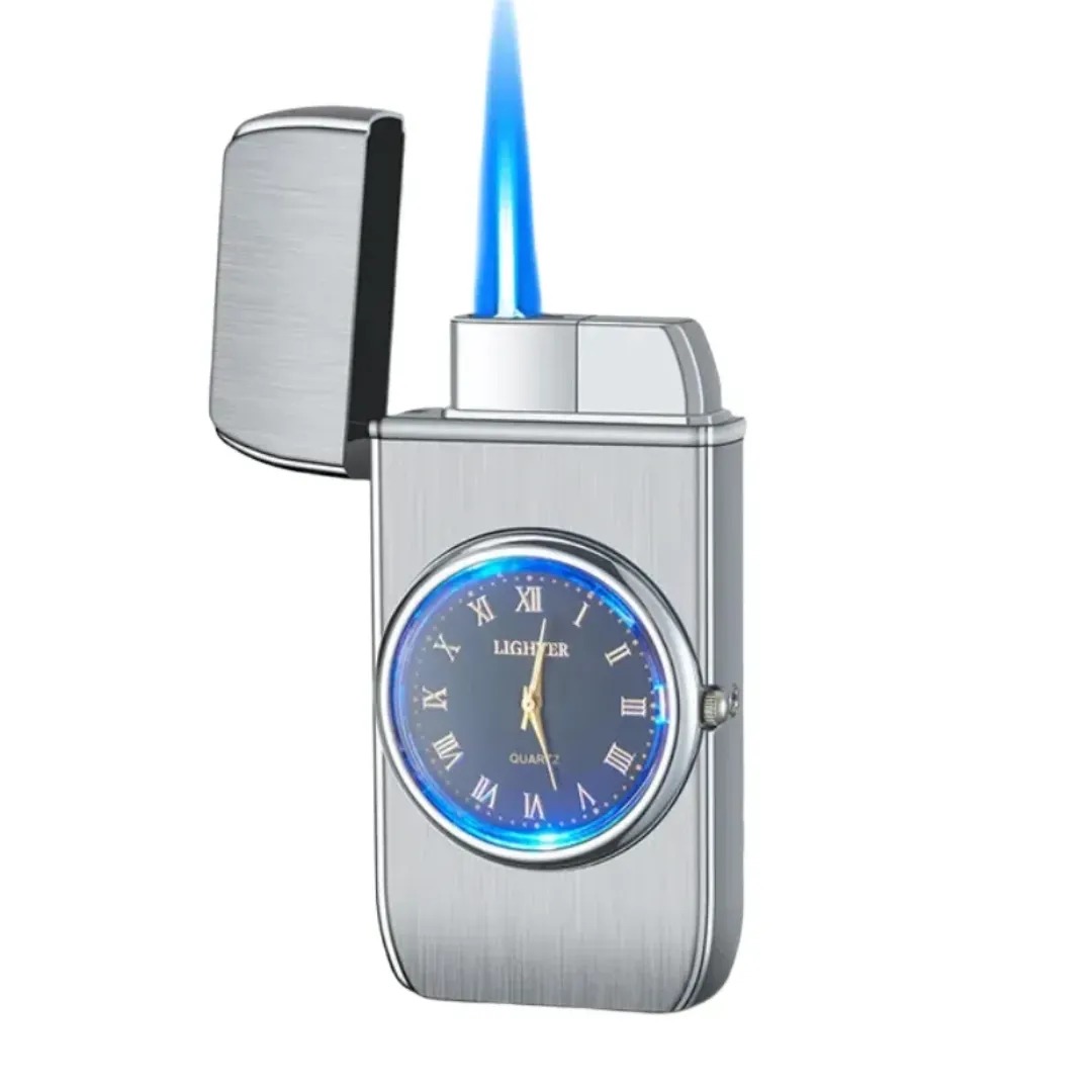 Amparo Miranda® Plynový zapalovač Blue Watch WZ16, Barva zapalovače ocelový