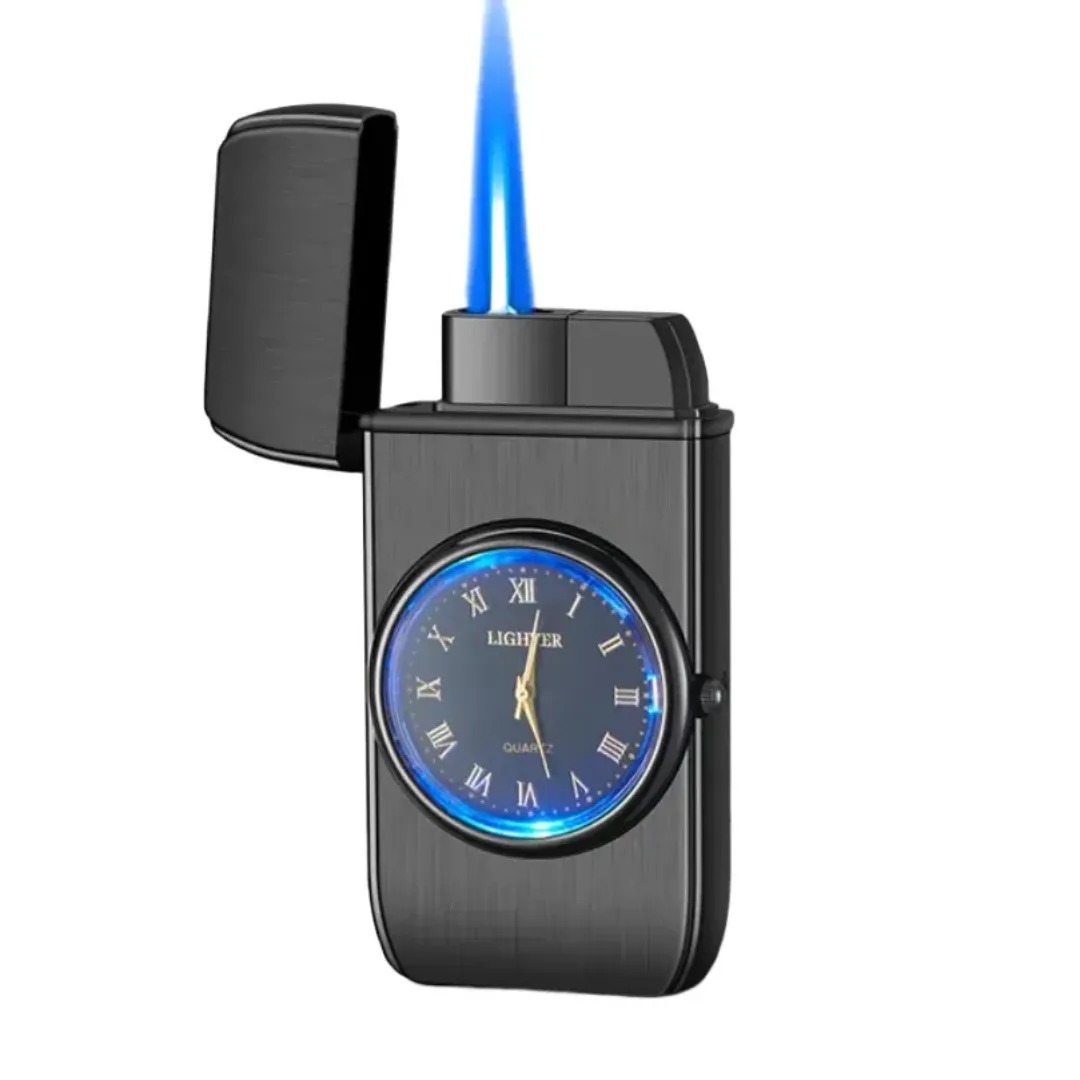 Amparo Miranda® Plynový zapalovač Blue Watch WZ16, Barva zapalovače šedý