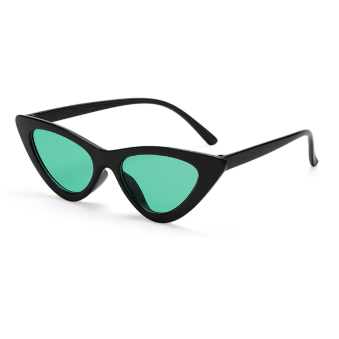 Amparo Miranda® Sluneční brýle Cat Eye YA72, Barva čoček zelená