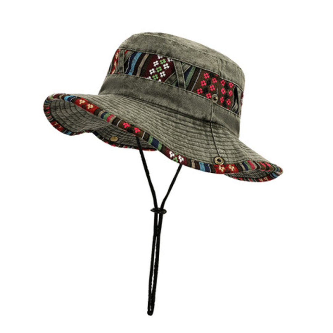 Amparo Miranda® Klobouk Hippie AM375, Barva klobouku zelená