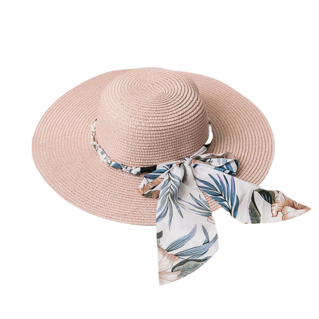 Amparo Miranda® Dámský klobouk s mašlí, Barva klobouku růžová