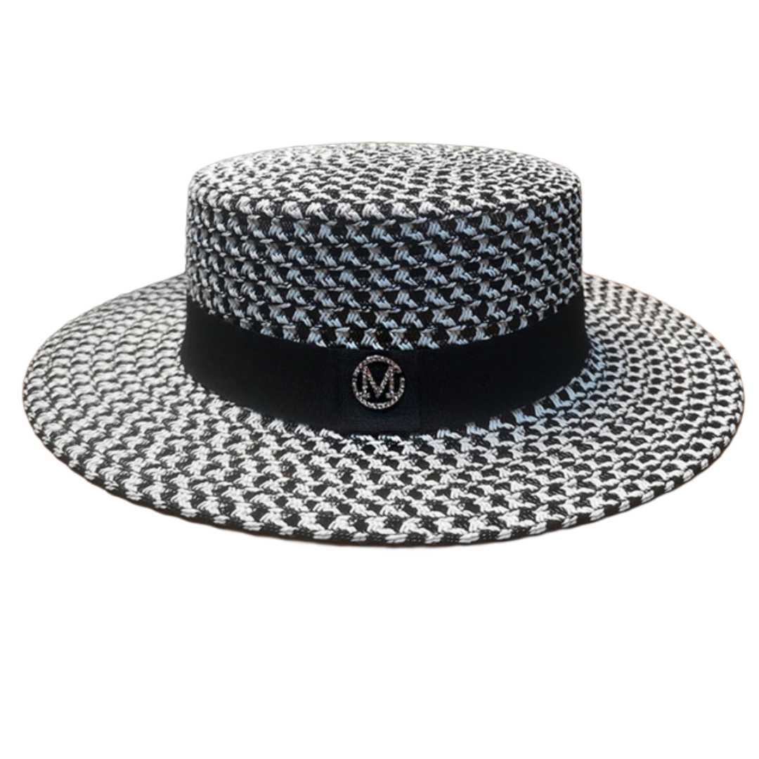 Amparo Miranda® Dámský klobouk M1688 Černo-bílý