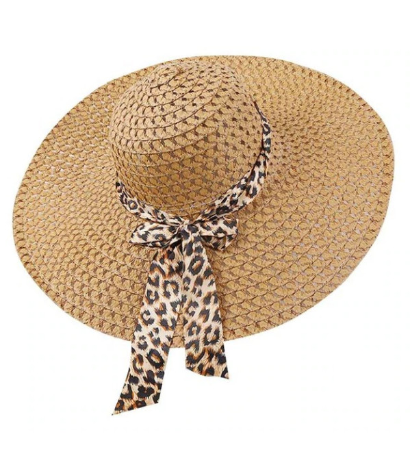 Dámský klobouk Miranda krémový Leopard
