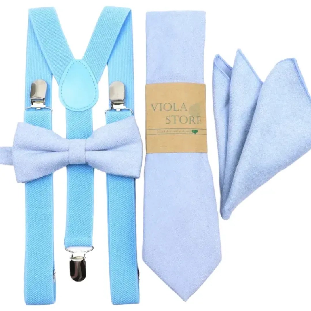 Set motýlek a kšandy Miranda SM778 S.modrý