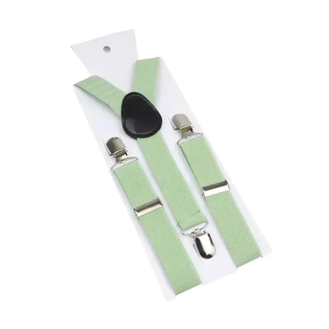 Detské kšandy zelené