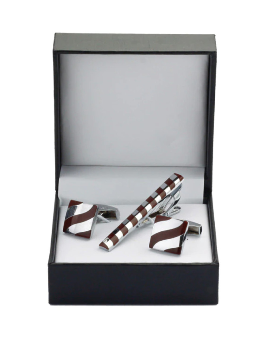 Amparo Miranda® Spona na kravatu a manžetové knoflíčky AMS01
