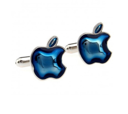 Miranda Manžetové knoflíčky Apple K-0116 modré