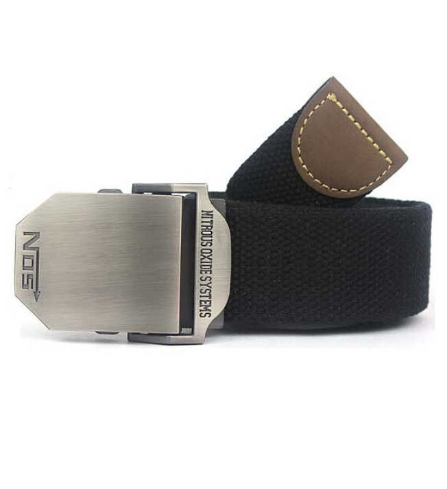 Opasek Army Canvas Black