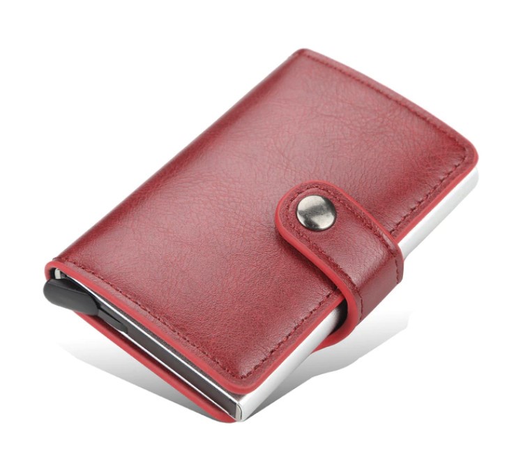 Pouzdro na karty a bankovky Cardslide AM0151 Red