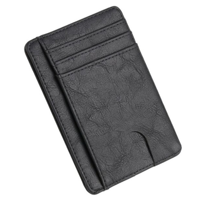 Pouzdro na karty a bankovky AM777 Black