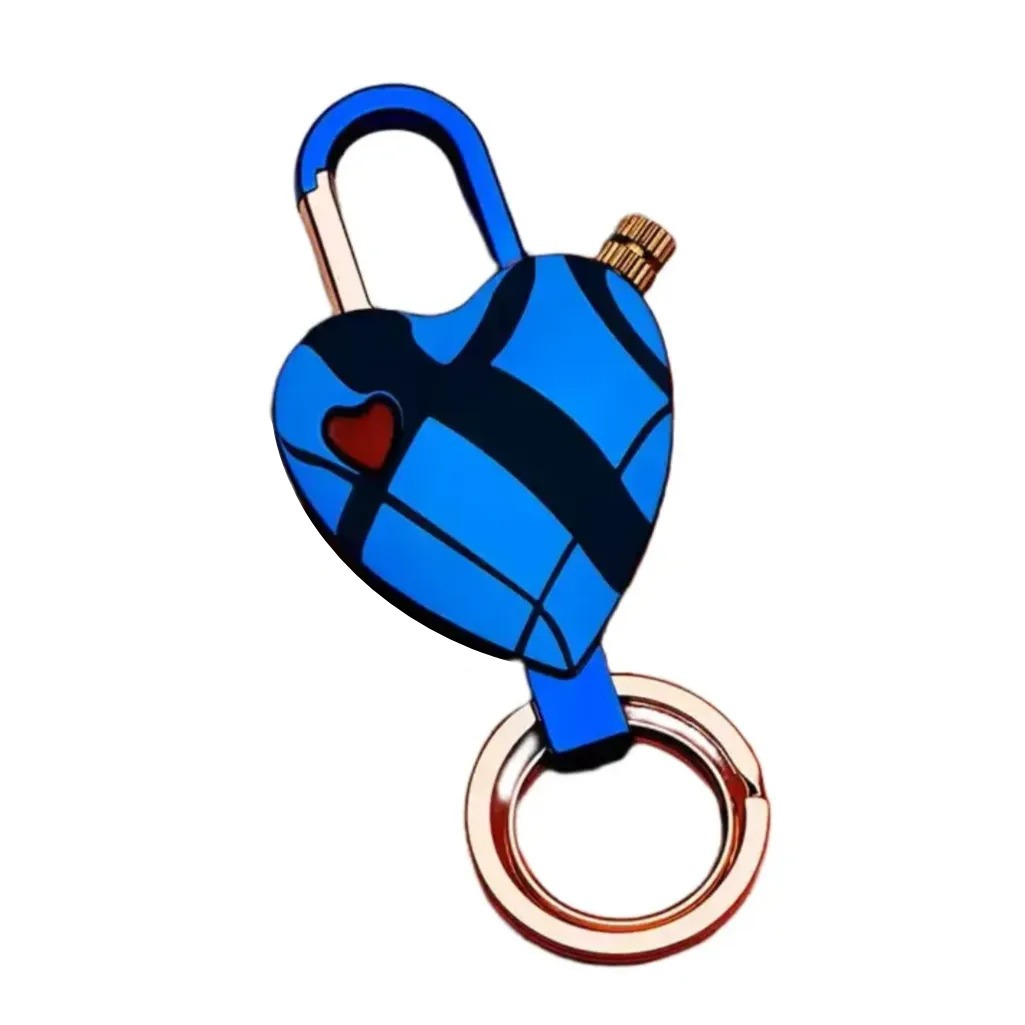 Amparo Miranda® Zapalovač Srdce R3006, Barva zapalovače modrý