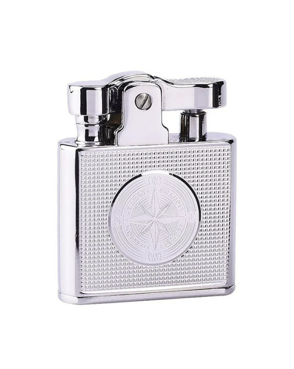 Benzínový zapalovač Compass Silver