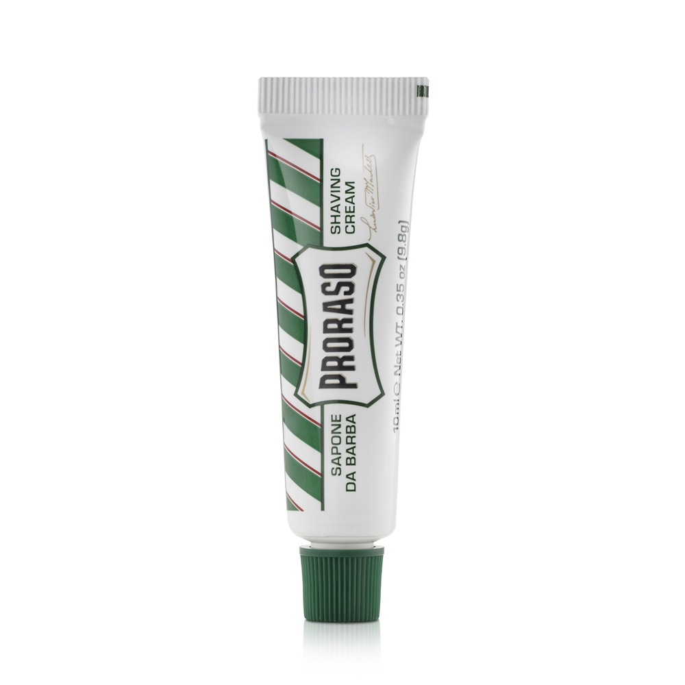 Proraso Green Shaving Cream Travel 10ml - Cestovní krém na holení