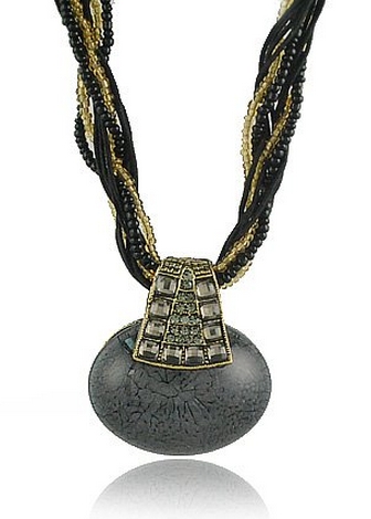 Amparo Miranda® Náhrdelník Aztec N1202, Barva náhrdelníku černá