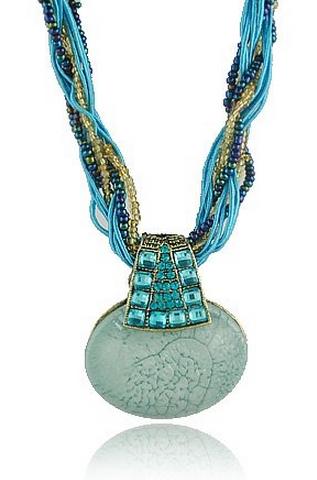 Amparo Miranda® Náhrdelník Aztec N1202, Barva náhrdelníku tyrkysová