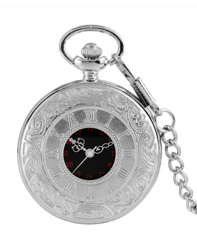 Amparo Miranda® Kapesní hodinky Antique BX3127 Silver