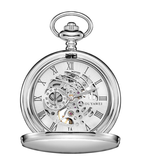 Amparo Miranda® Kapesní hodinky OYW-01 Silver