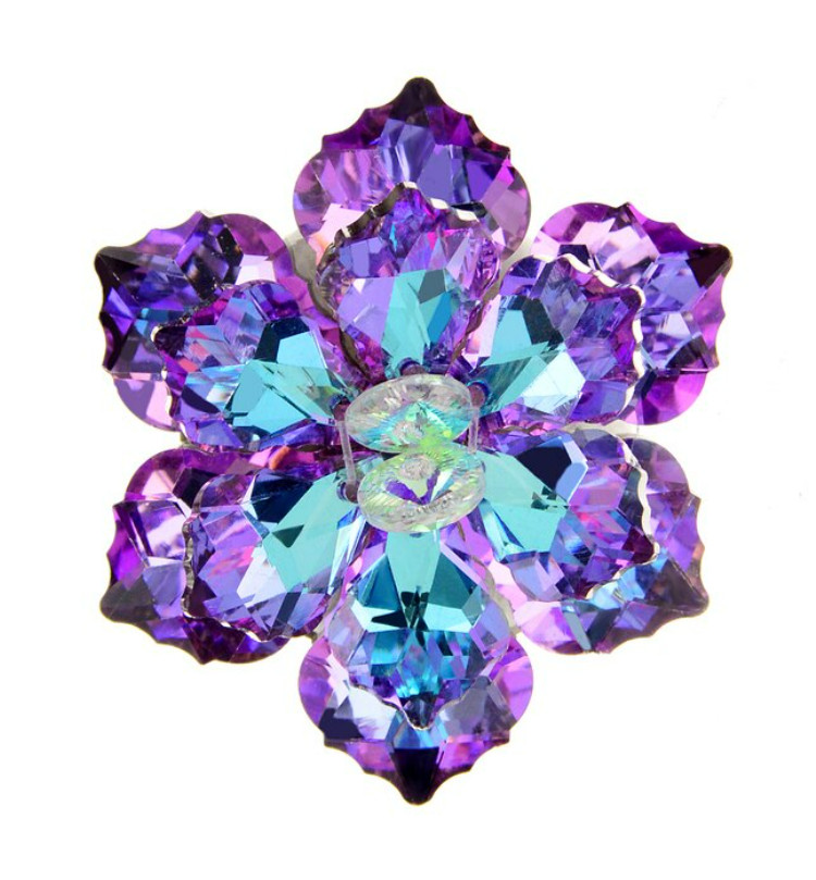 Amparo Miranda® Brož Flower BM734 Purple