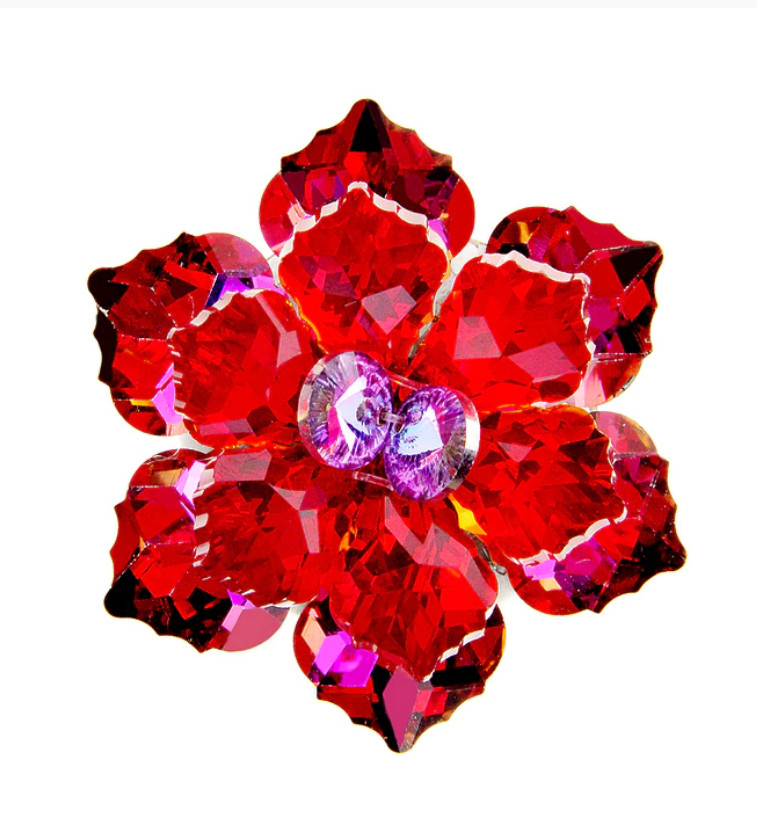 Amparo Miranda® Brož Flower BM734 Red