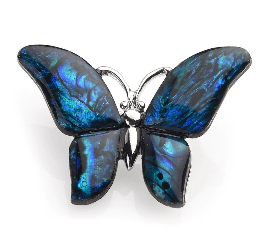 Amparo Miranda® Brož Motýlek B036 modrý