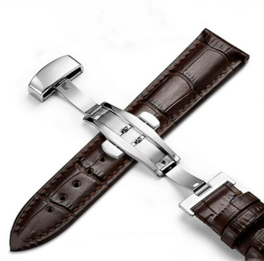 Amparo Miranda® Řemínek na hodinky PD235 tmavě hnědý, Šířka řemínku 22 mm