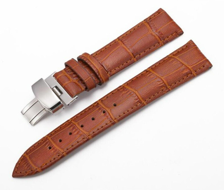 Amparo Miranda® Řemínek na hodinky PD186 světle hnědý, Šířka řemínku 20 mm
