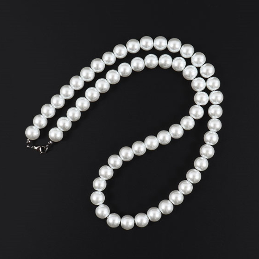 Amparo Miranda® Perlový náhrdelník P336, Průměr perel 10 mm, Délka 45 cm