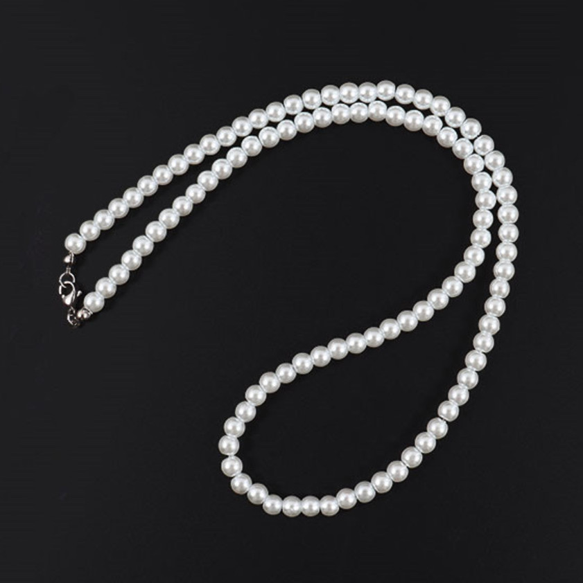 Amparo Miranda® Perlový náhrdelník P336, Průměr perel 6 mm, Délka 45 cm