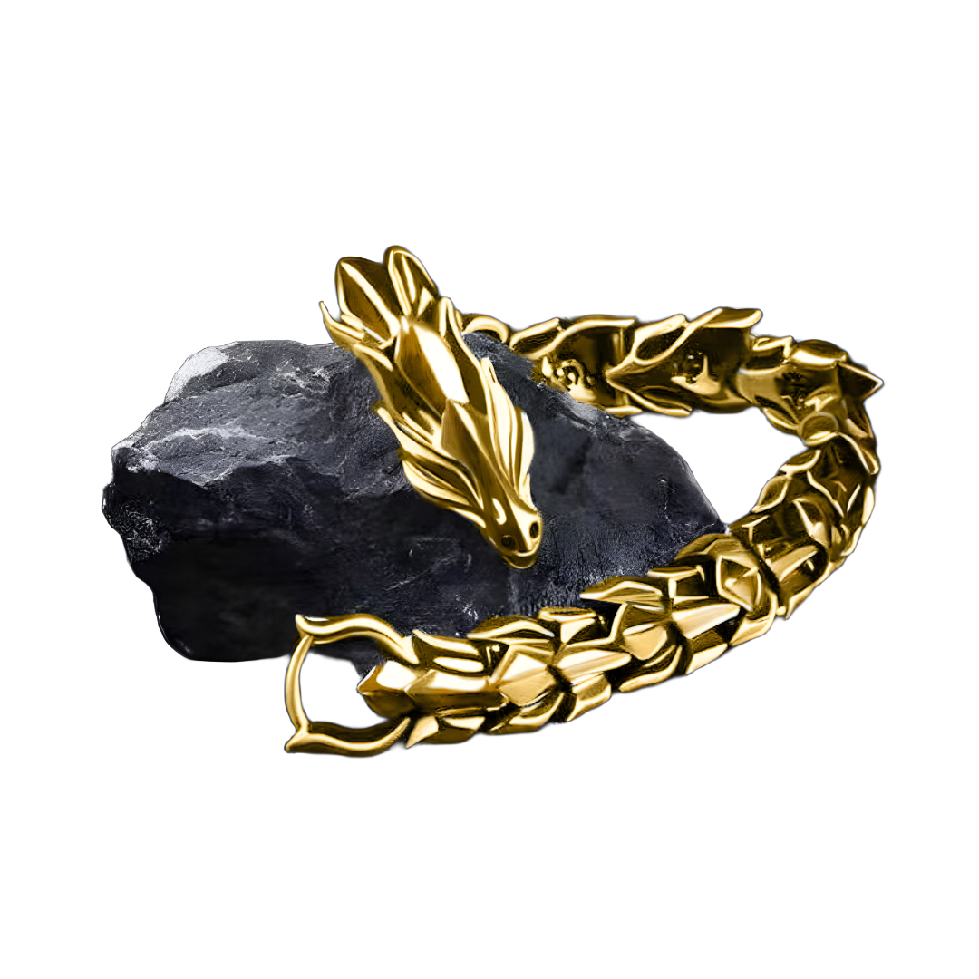 Amparo Miranda® Náramek Dragon Gold, Délka náramku 21 cm