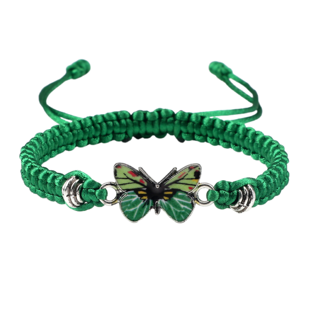 Amparo Miranda® Náramek Motýlek, Barva náramku zelená