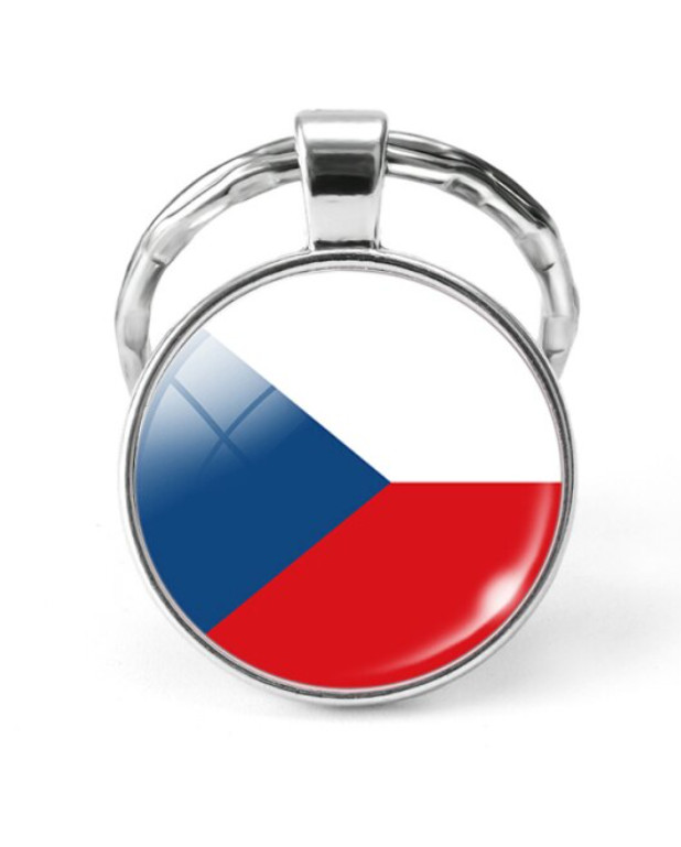 Amparo Miranda® Přívěsek na klíče Česká vlajka