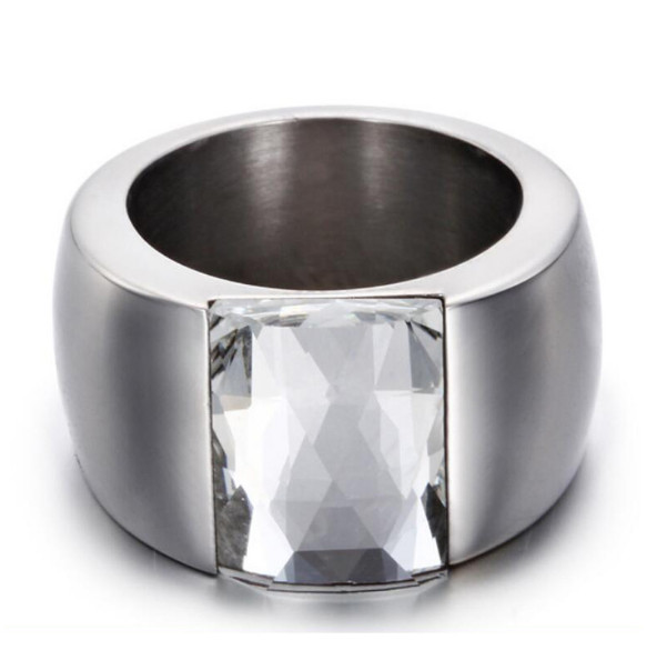 Amparo Miranda® Prsten Crystal CG1178 Steel, Velikost prstenu 54