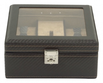 Friedrich Lederwaren Kazeta na hodinky Carbon 32058-3