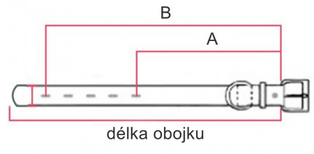 obojek s krystaly