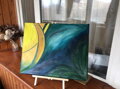 Malířský stojan dřevěný 40 cm