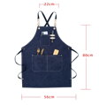 Kuchyňská zástěra Profi 6213 Blue