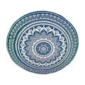 Kulatá plážová deka - Mandala 