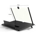 Skládací 3D zvětšovač obrazovky 10" na mobil