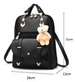 Dámský batoh Miranda B9965 Black