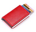 Pouzdro na karty a bankovky Cardslide Red