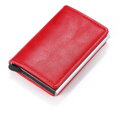 Pouzdro na karty a bankovky Cardslide Red